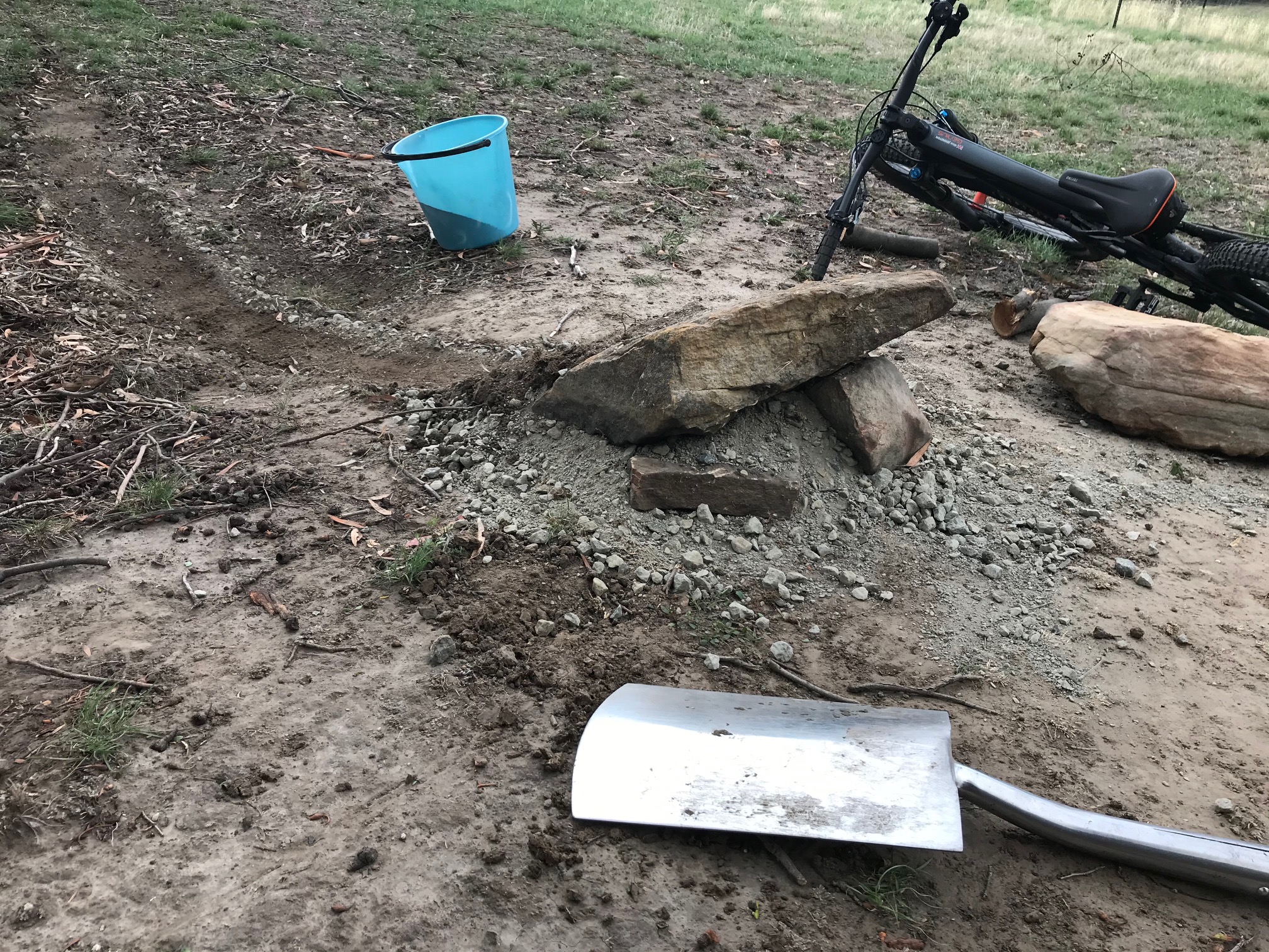 Isolation Diaries: Backyard Trail Build – Two Wheels with TC